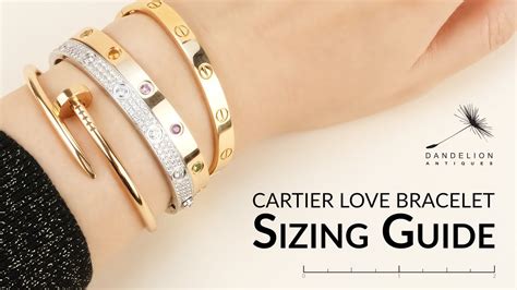 cartier bracelett|cartier bracelet size chart.